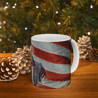 Uncle Sam Pointing Mug | American Flag Ceramic Mug 15