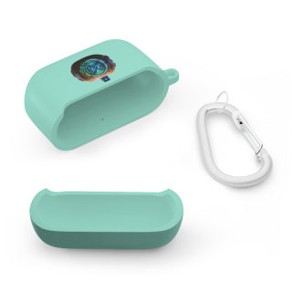 Neon Pumpkin Skull AirPods Case 58