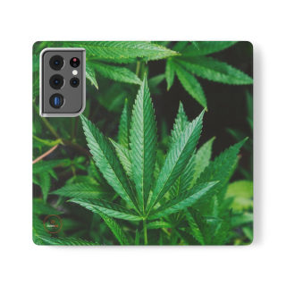Marijuana leaf flip case 17