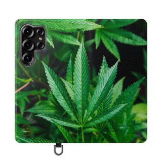 Marijuana leaf flip case 38