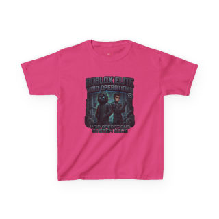 Roblox Elite Squad Kids Tee | Video Game Character Graphic 24