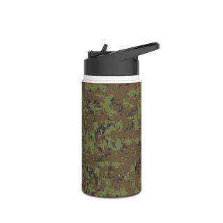 Camo Pattern Stainless Steel Water Bottle | Standard Lid 4