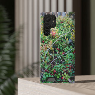 Wild berry bush phone case 97