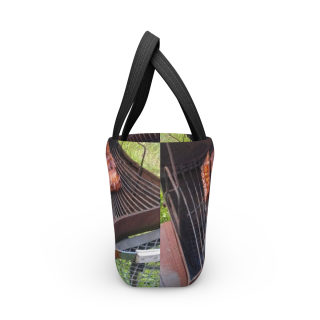 Grilled Ribs Lunch Bag | BBQ Pit Barbecue Design 8