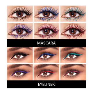 NICEFACE Mascara + Eyeliner Combo Set 2