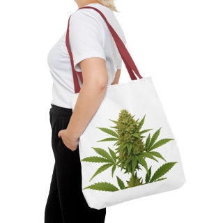 Cannabis Bud Illustration Tote | Botanical Cannabis Plant Tote 51