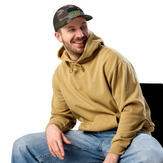 Camouflage Trucker Hat "EST Camo Flag" 8
