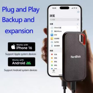 High-Speed Portable SSD | 2TB/4TB/16TB Type-C/USB Dual Interface 2