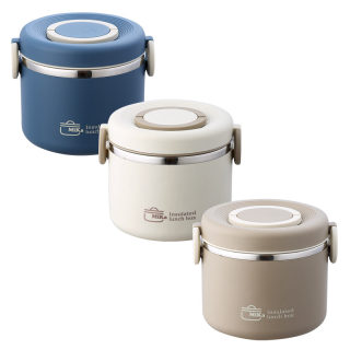 Portable Stainless Steel Insulated Lunch Box with Lid