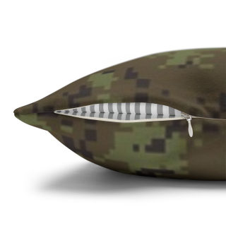 Green Digital Camo Pillowcase 33