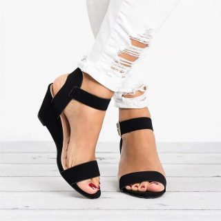 Women's Open-Toe Wedge Heel Sandals 3