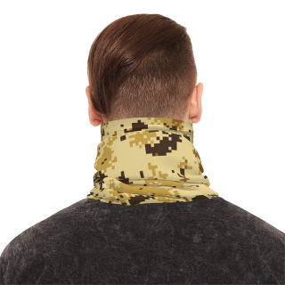 Desert Digital Camouflage Skull Neck Gaiter 9