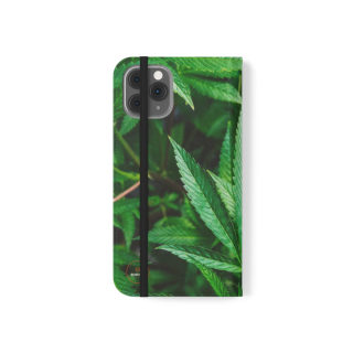 Marijuana leaf flip case 139