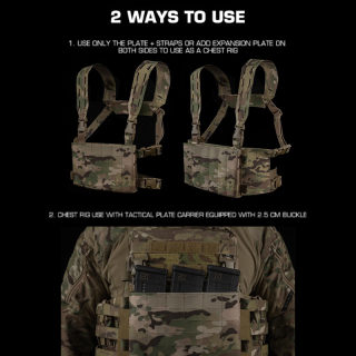 V1 Modular Camouflage Tactical Chest Rig 5