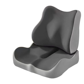 Office Chair Lumbar Support Pillow | Memory Foam Backrest 3