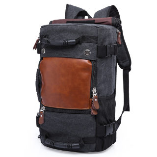 Korean Style Retro Casual Large Capacity Backpack for Men | Travel & Leisure 3