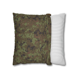 Green Digital Camo Pillowcase 10