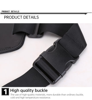 Concealed Cowhide Tactical Vehicle Holster 4