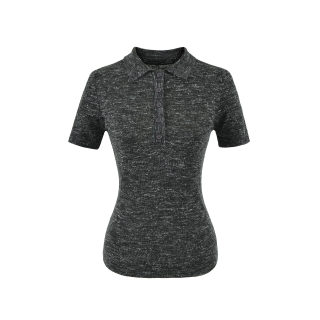 Linen Fitted Polo Shirt | Regular Shoulder Short Sleeve 5