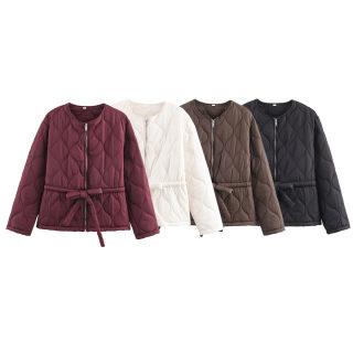 Versatile Classic Belted Cotton Jacket 4