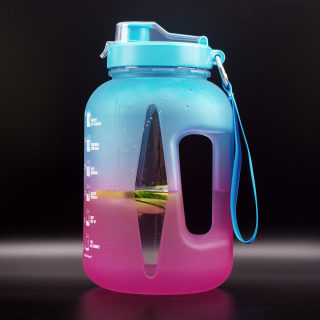 2.2L PETG Sports Bottle | Frosted Gradient Fitness Outdoor with Scale 3
