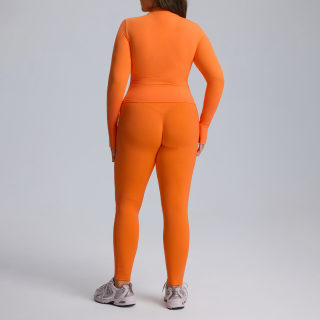 Women's Long-Sleeve Three-Piece Yoga Set