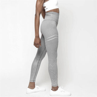 Women's Gold Stamped High-Waist Sport Leggings 2