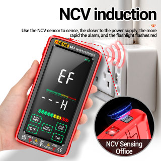 ANENG 683 Touchscreen Digital Multimeter, Rechargeable 4