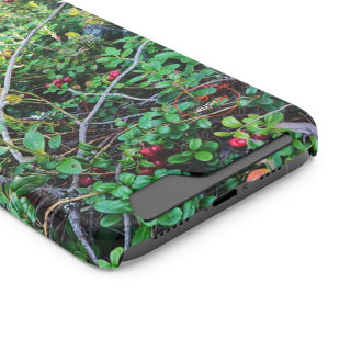 Wild berry bush phone case 66