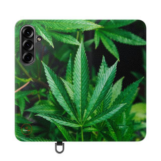 Marijuana leaf flip case 36
