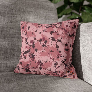 Pink Digital camo Pillowcase 37