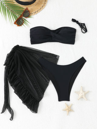 Solid Color bikini set 6