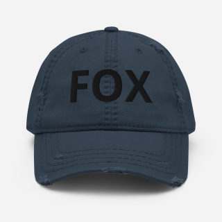 Distressed Dad Hat FOX 5