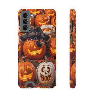 Jack-O'-Lantern Pattern Phone Case 17