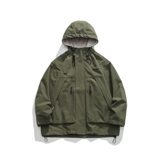 Waterproof Zip-Up Hooded Jacket 5