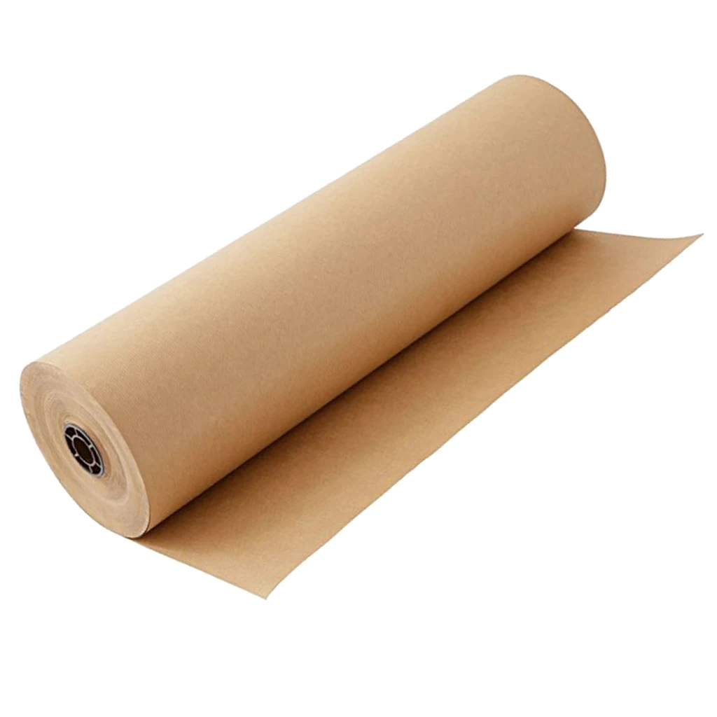 Brown Kraft Paper Roll for Gift Wrapping and Crafts 2