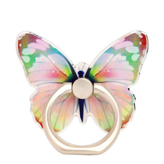 Phone holder — mobile phone holder with colorful painted butterfly cartoon design 4