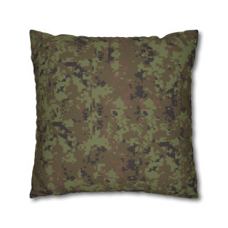 Green Digital Camo Pillowcase 19
