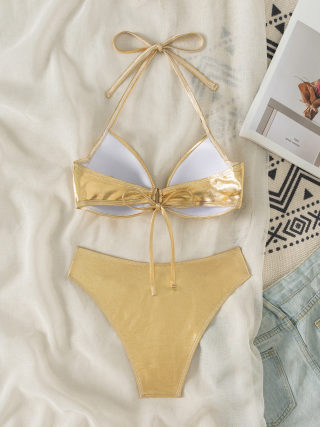 Solid Color bikini set 4