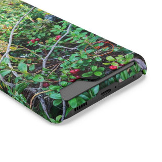 Wild berry bush phone case 55