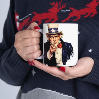 Steampunk Fox Portrait Mug | Ceramic Coffee Cup 17