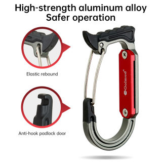 Arborist Climbing Harness | Quickdraw Carabiners for Rock Climbing & Rescue 2
