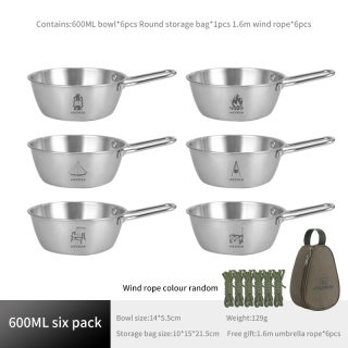 Outdoor Camping Tableware Set, Sherpa-Style Bowl 5