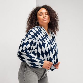 Women's Cropped Windbreaker 11