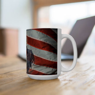 Uncle Sam Pointing Mug | American Flag Ceramic Mug 10