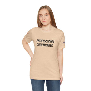 Professional Overthinker Tee | "Not Today" Back Graphic
