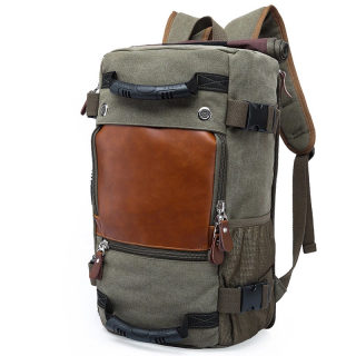 Korean Style Retro Casual Large Capacity Backpack for Men | Travel & Leisure 6