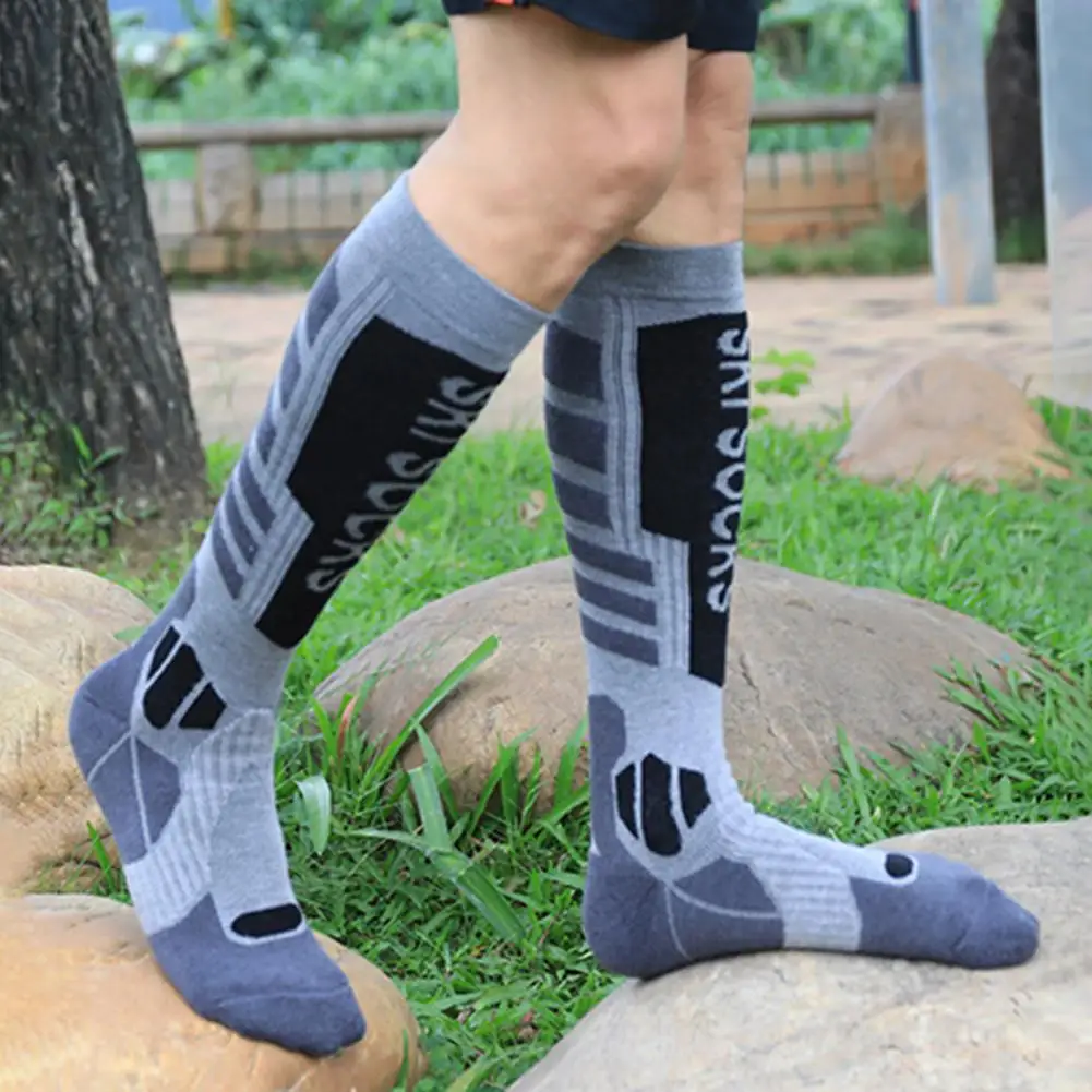 Merino Wool Ski Socks | Thick Terry Sole Outdoor Winter Hiking Socks 2
