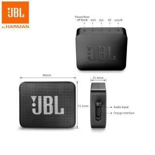 JBL Go 2 Mini Portable Bluetooth Speaker | IPX7 Waterproof 5
