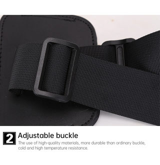 Concealed Cowhide Tactical Vehicle Holster 5